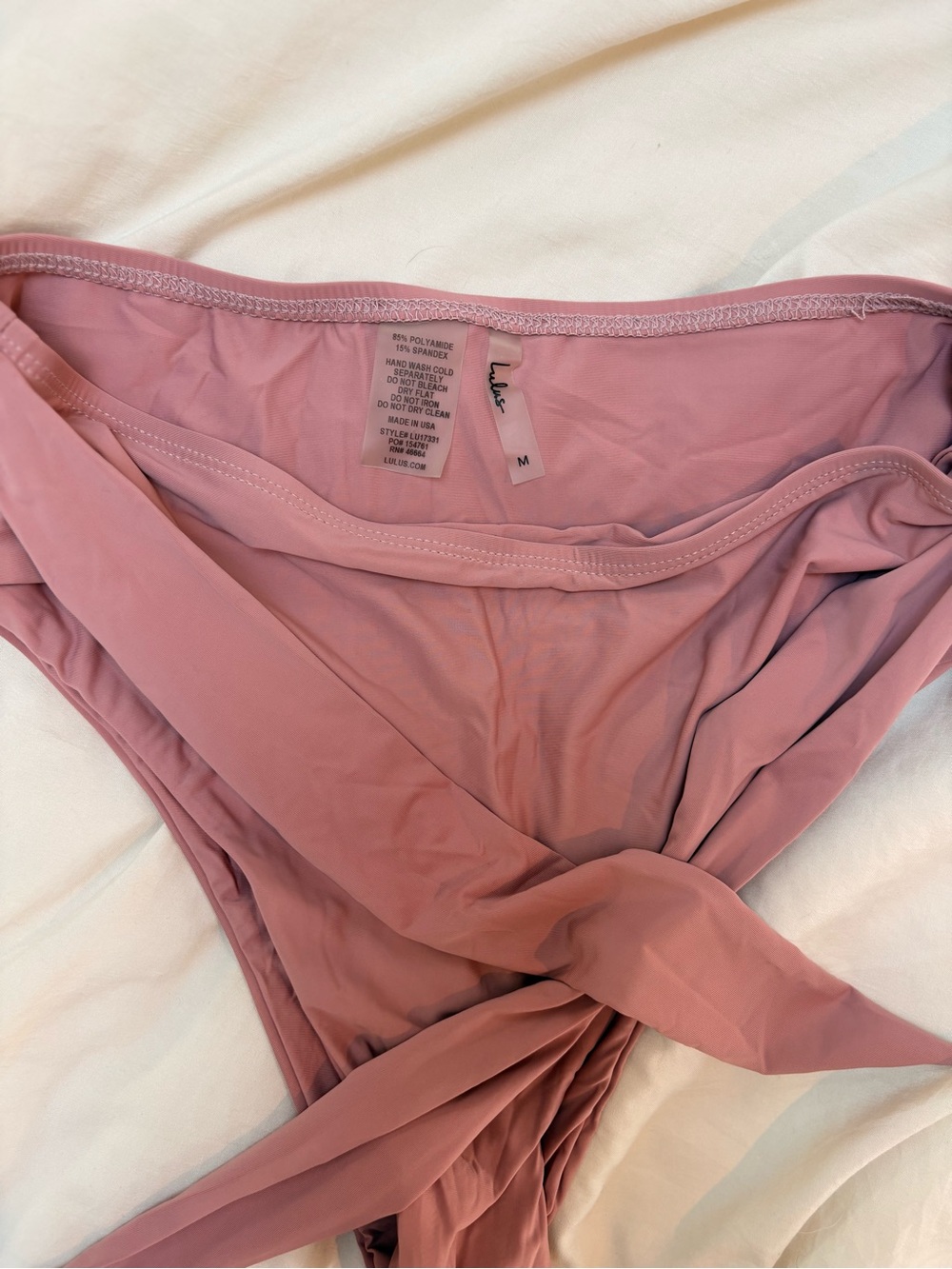 Lulu's Maeve Ruffle Strap / High Waisted Bikini Set - Picture 6 of 6